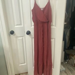 Mittoshop size small maxi dress mauve